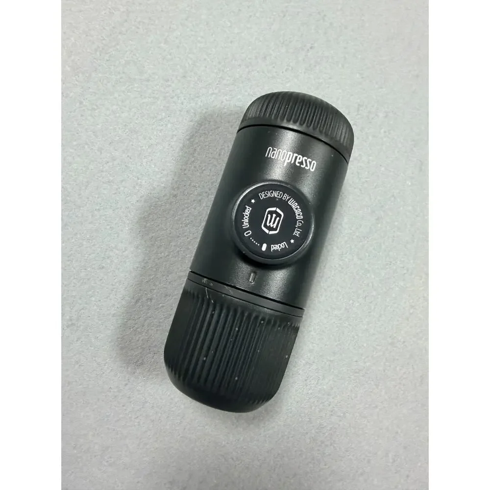 Wacaco Nanopresso Portable Espresso Maker Hand Press Coffee Machine Travel Black